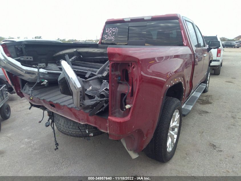2020 GMC SIERRA 1500 SLT VIN: 3GTP8DED3LG129523