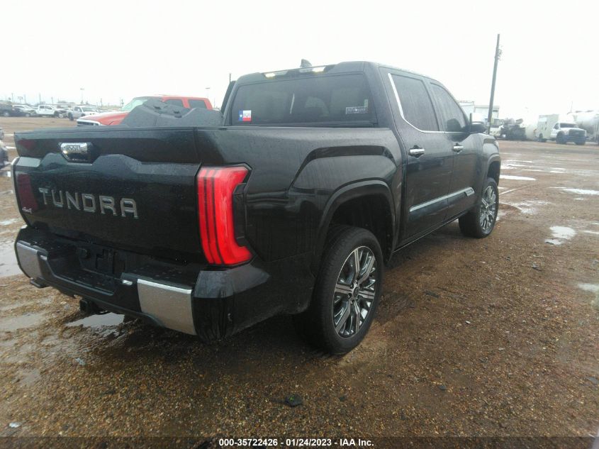 2022 TOYOTA TUNDRA 4WD CAPSTONE HYBRID VIN: 5TFVC5DB6NX002680