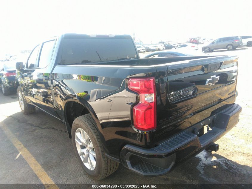 2022 CHEVROLET SILVERADO 1500 LTD CUSTOM VIN: 3GCPWBEK8NG145471