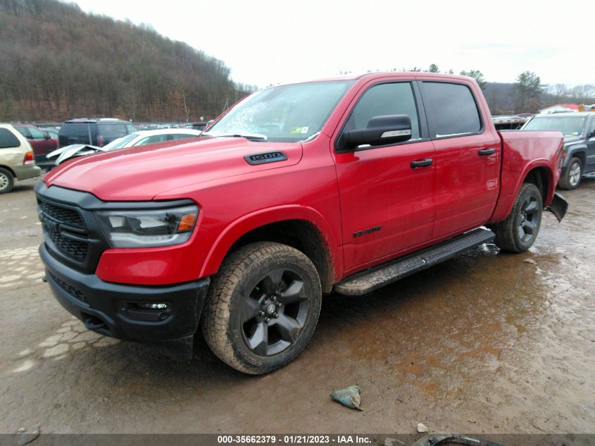 2022 RAM 1500 BIG HORN VIN: 1C6SRFFT3NN243645