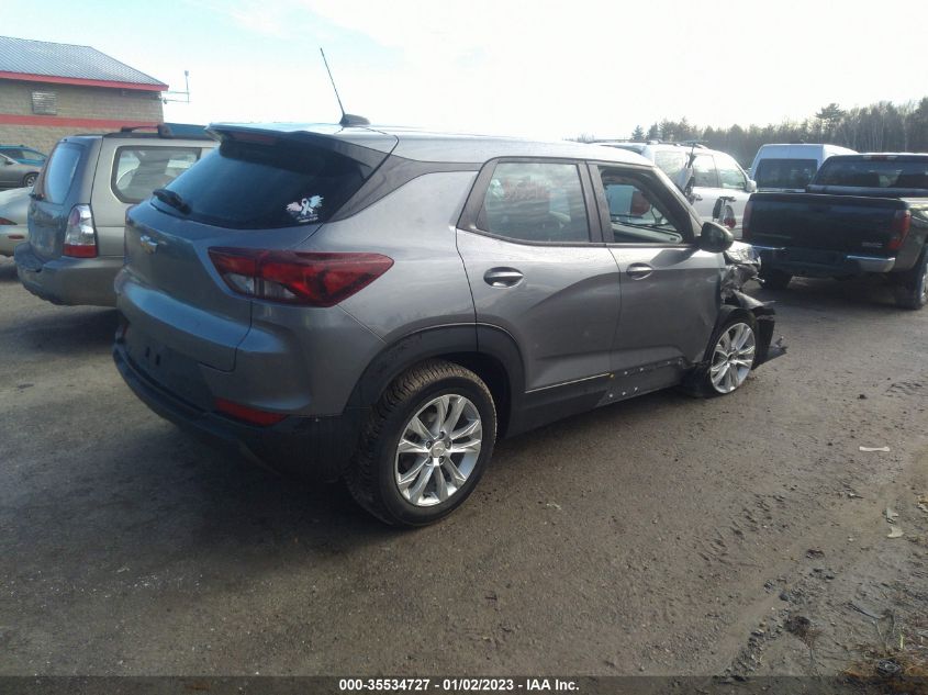 2021 CHEVROLET TRAILBLAZER LS VIN: KL79MNSL0MB002001