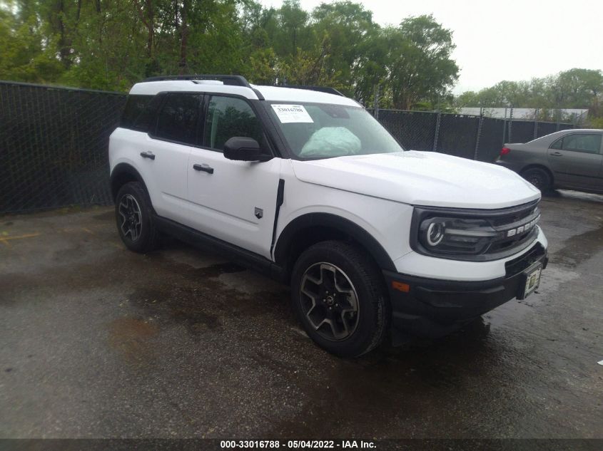 2022 FORD BRONCO SPORT BIG BEND VIN: 3FMCR9B60NRD08894