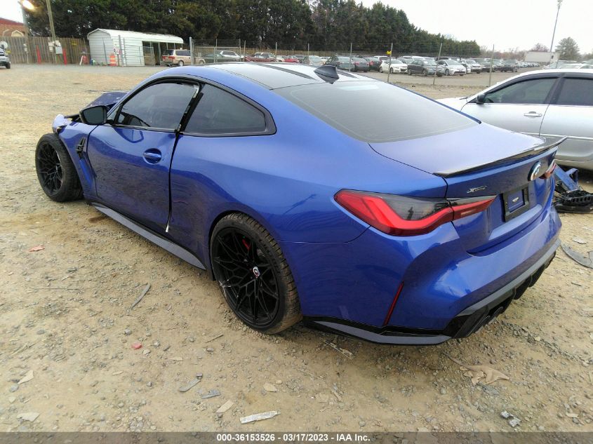 2023 BMW M4 COMPETITION XDRIVE VIN: WBS43AZ00PCL57116