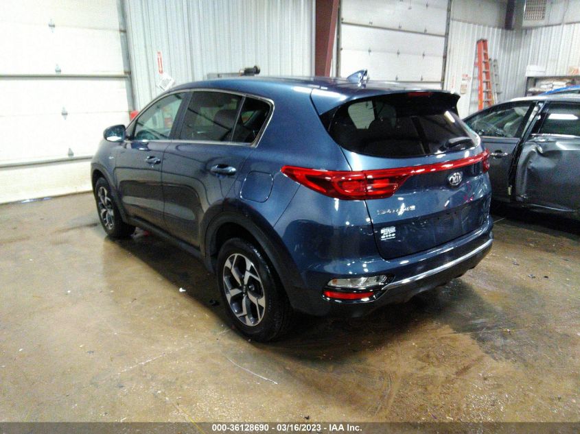 2022 KIA SPORTAGE LX VIN: KNDPMCAC7N7010665