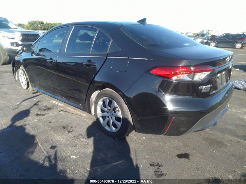 2021 TOYOTA COROLLA LE VIN: 5YFEPMAE4MP149266