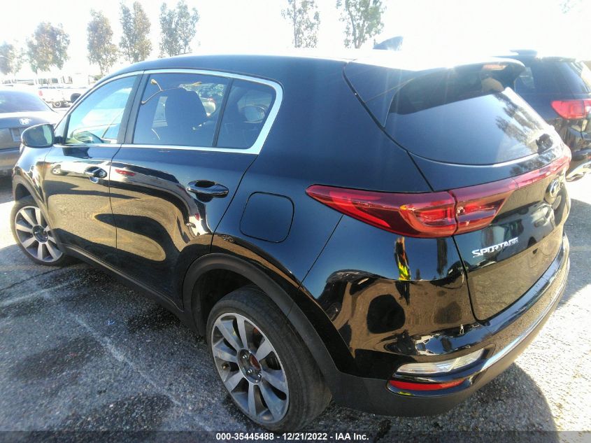 2020 KIA SPORTAGE LX VIN: KNDPM3AC7L7651571