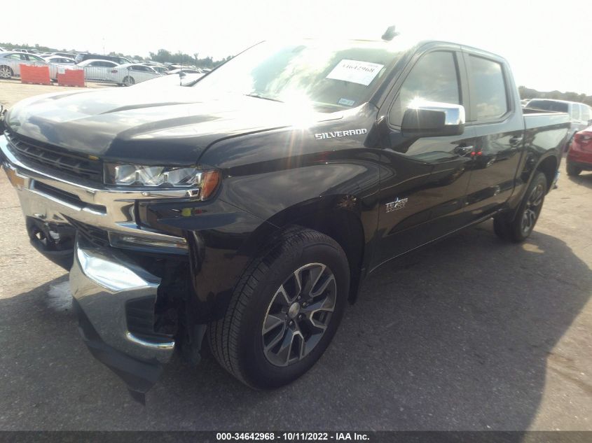 2021 CHEVROLET SILVERADO 1500 LT VIN: 3GCPWCED5MG364720