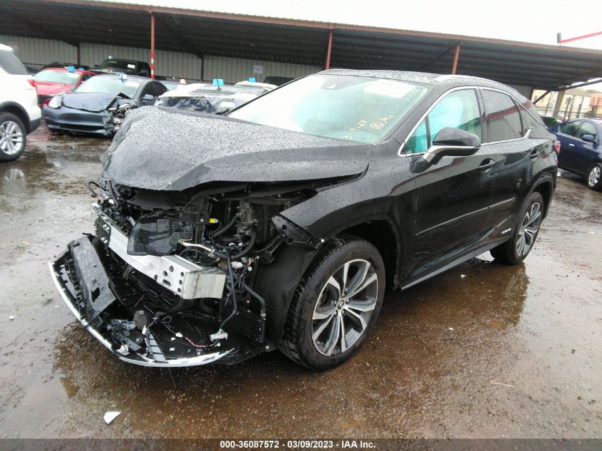 2022 LEXUS RX RX 450H VIN: 2T2HGMDA2NC091919