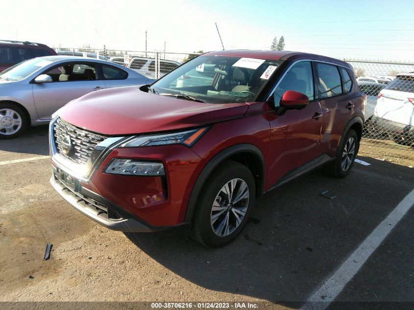 2021 NISSAN ROGUE SV VIN: 5N1AT3BA1MC837763