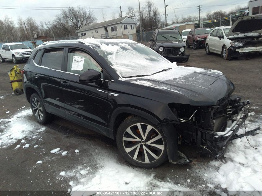 2022 VOLKSWAGEN TAOS SE VIN: 3VVYX7B24NM033658