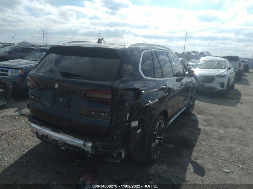 2022 BMW X5 SDRIVE40I VIN: 5UXCR4C08N9J65592