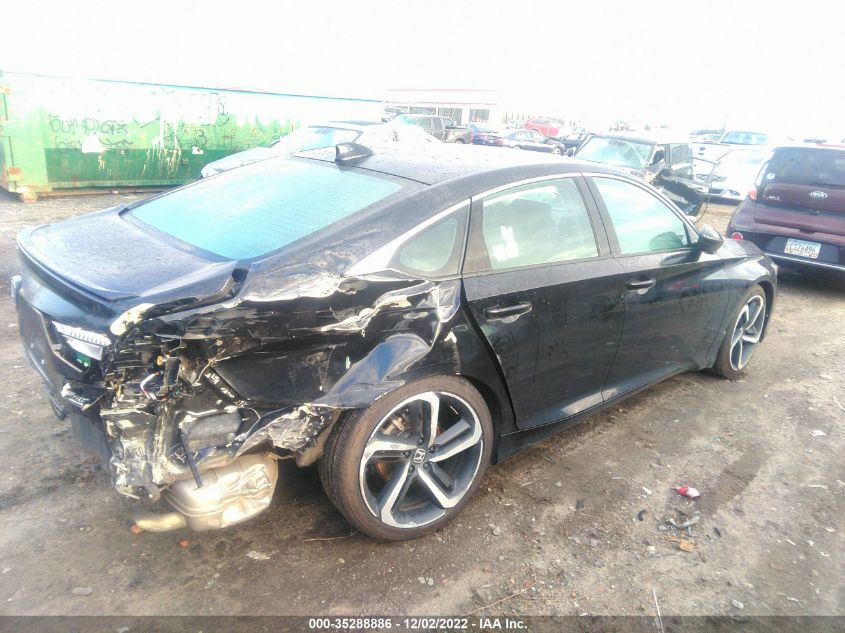 2022 HONDA ACCORD SEDAN SPORT SE VIN: 1HGCV1F42NA003970
