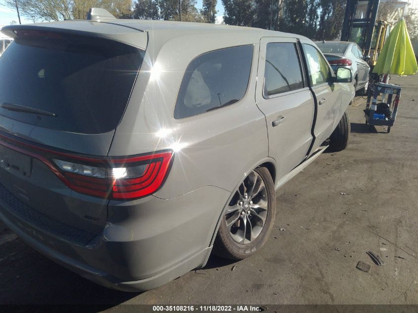 2022 DODGE DURANGO GT PLUS VIN: 1C4RDJDG6NC159927