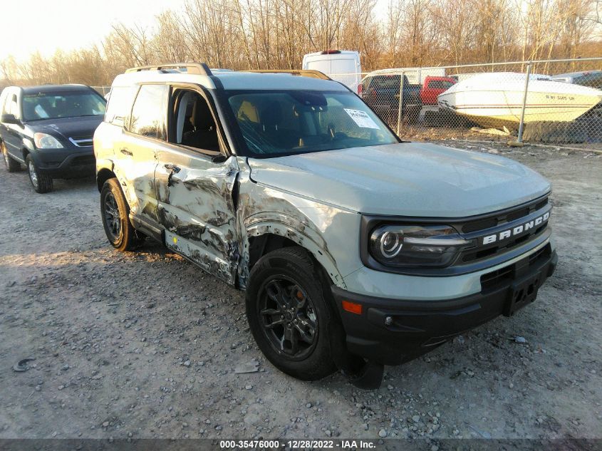 2021 FORD BRONCO SPORT BIG BEND VIN: 3FMCR9B63MRB29201