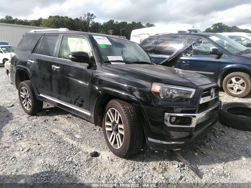 2022 TOYOTA 4RUNNER LIMITED VIN: JTEKU5JR8N6044433