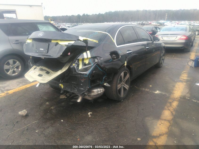 2022 MERCEDES-BENZ C-CLASS C 300 VIN: W1KAF4GB5NR015443
