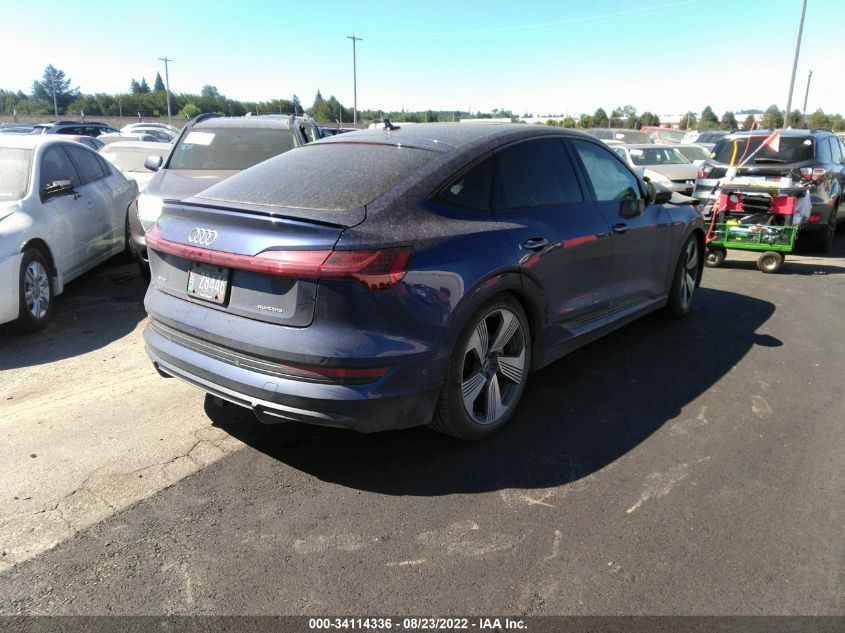 2021 AUDI E-TRON PRESTIGE VIN: WA13ABGE1MB023878
