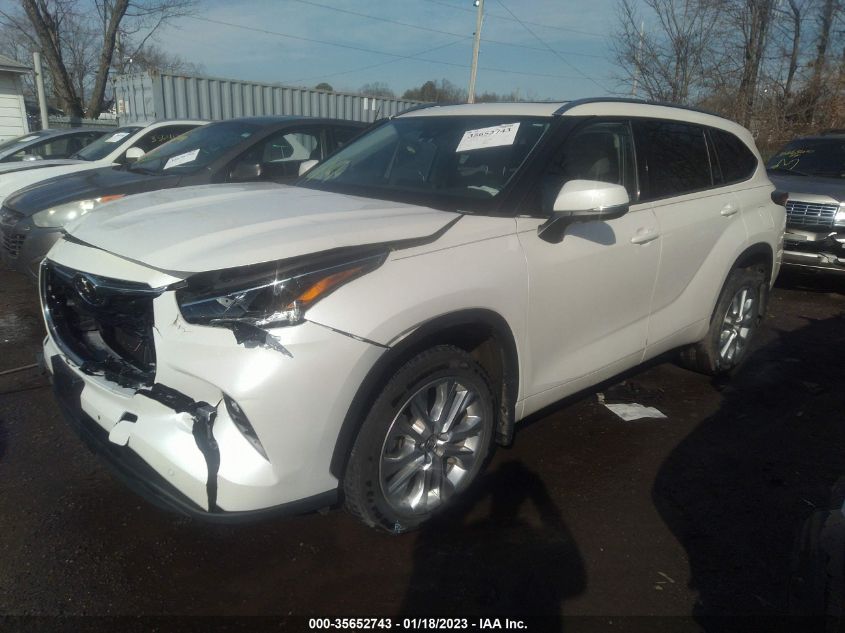 2021 TOYOTA HIGHLANDER LIMITED/PLATINUM VIN: 5TDDZRBH1MS081558