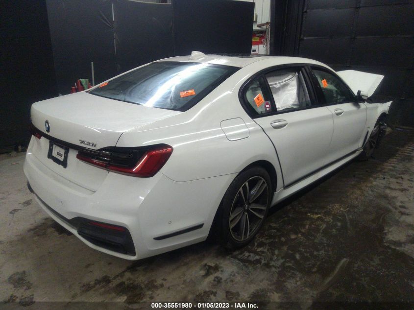 2021 BMW 7 SERIES 750I XDRIVE VIN: WBA7U2C0XMCF70408