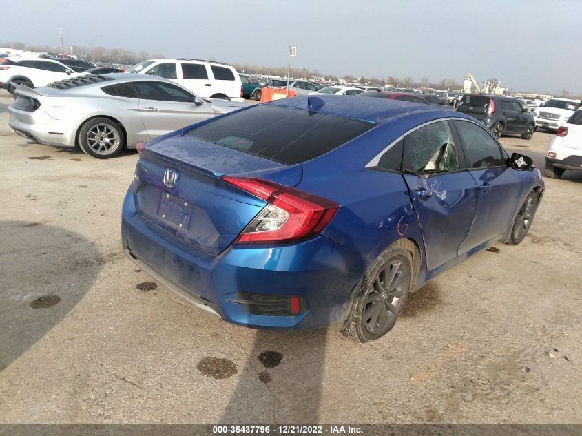 2021 HONDA CIVIC SEDAN EX-L VIN: 19XFC1F71ME013171