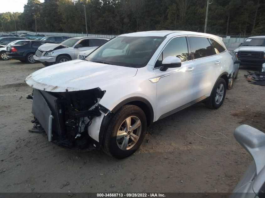 2021 KIA SORENTO LX VIN: 5XYRG4LC8MG020206