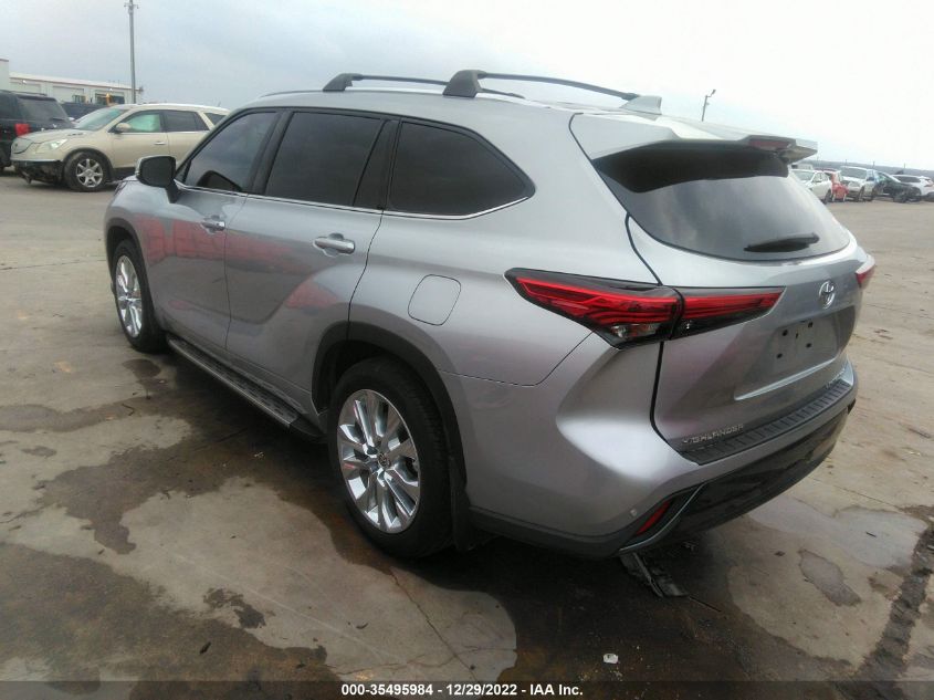 2021 TOYOTA HIGHLANDER LIMITED/PLATINUM VIN: 5TDDZRBH1MS551121