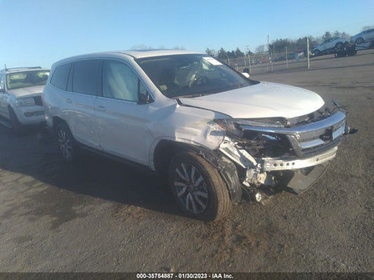 2021 HONDA PILOT EX-L VIN: 5FNYF6H58MB066517