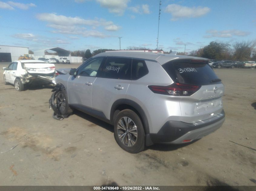2021 NISSAN ROGUE SV VIN: 5N1AT3BB7MC706295