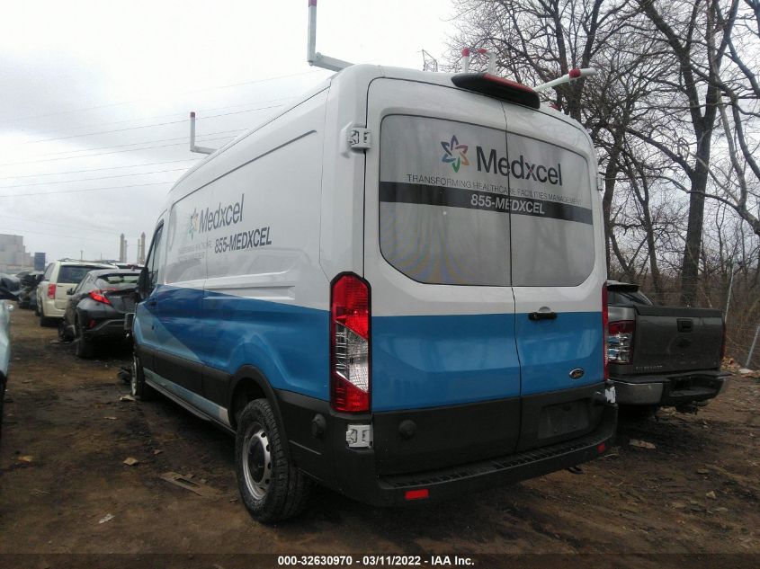 2020 FORD TRANSIT CARGO VAN VIN: 1FTBR1C80LKA30369