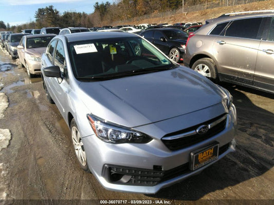 2022 SUBARU IMPREZA VIN: 4S3GKAB6XN3604936