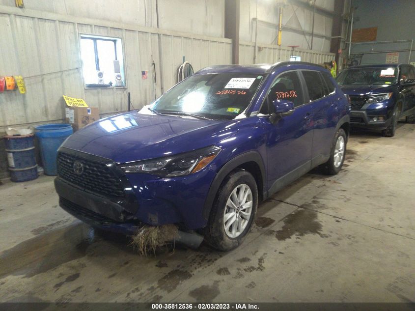 2022 TOYOTA COROLLA CROSS LE VIN: 7MUBAABG9NV014169