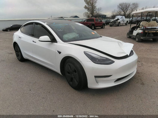 2022 TESLA MODEL 3 VIN: 5YJ3E1EA8NF198258