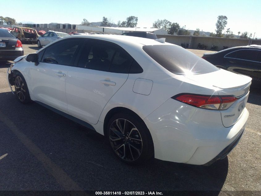 2022 TOYOTA COROLLA SE/SE NIGHTSHADE/APEX SE VIN: JTDS4MCE9N3500014