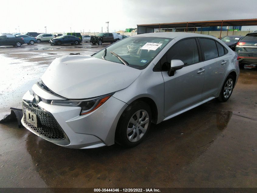 2022 TOYOTA COROLLA LE VIN: 5YFEPMAE6NP335702