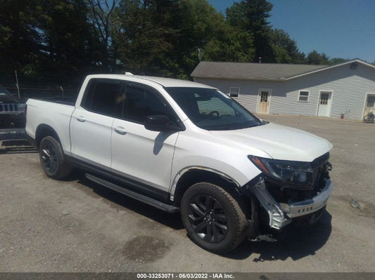2022 HONDA RIDGELINE SPORT VIN: 5FPYK3F18NB001122
