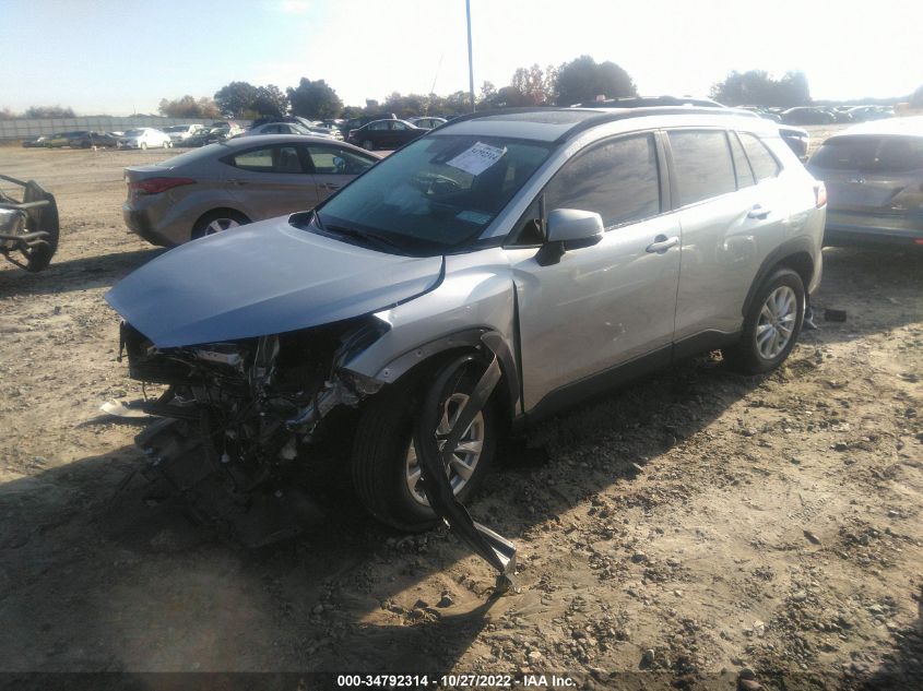 2022 TOYOTA COROLLA CROSS LE VIN: 7MUBAAAG3NV021572