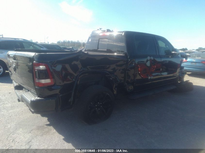 2021 RAM 1500 LARAMIE VIN: 1C6RREJT5MN833795