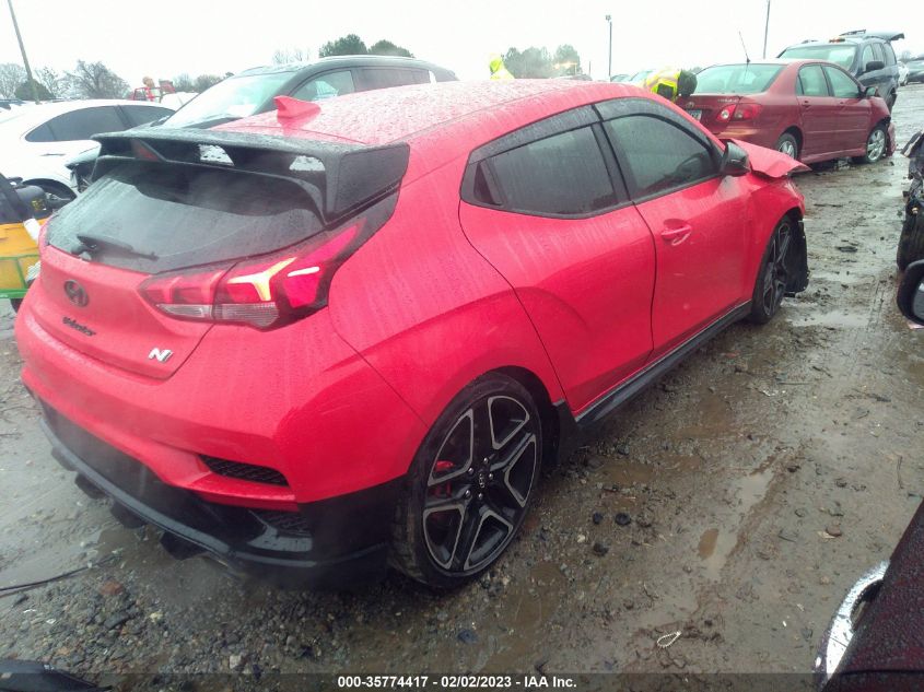 2022 HYUNDAI VELOSTER N VIN: KMHT36AH0NU011636