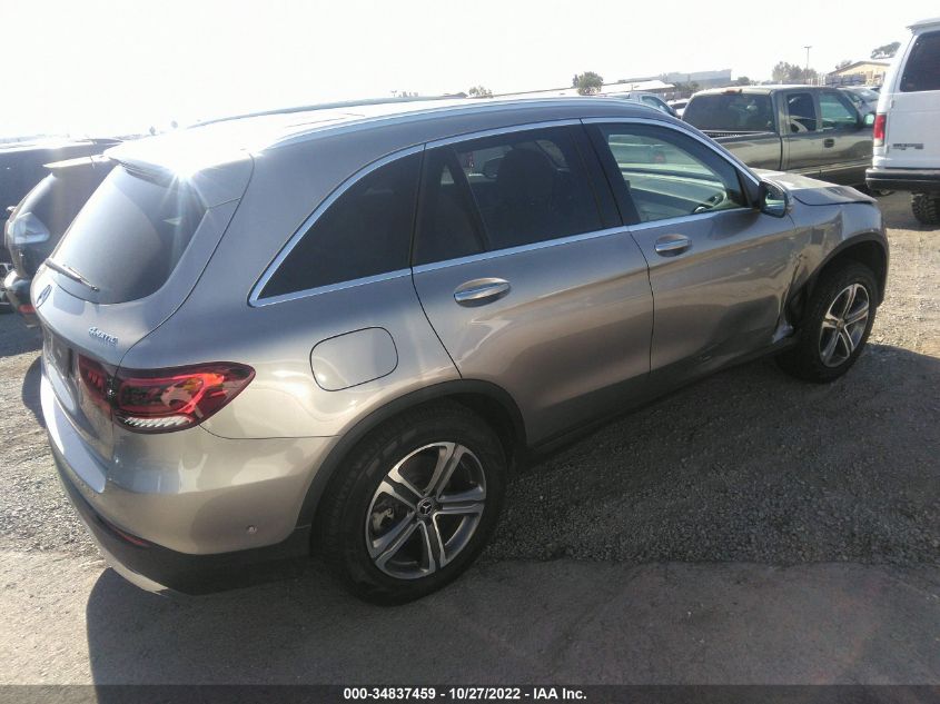 2021 MERCEDES-BENZ GLC GLC 300 VIN: W1N0G8EB6MF926001