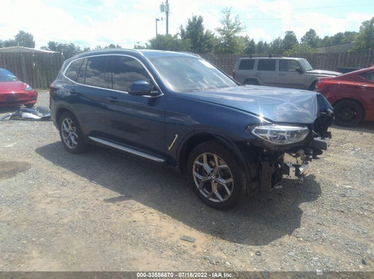 2021 BMW X3 XDRIVE30I VIN: 5UXTY5C01M9H33921