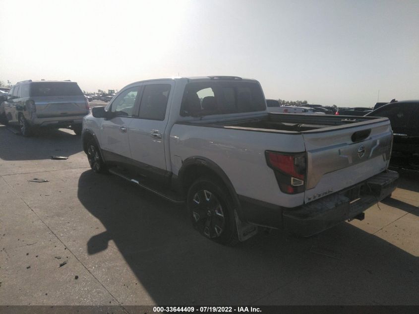 2021 NISSAN TITAN PLATINUM RESERVE VIN: 1N6AA1ED9MN520643