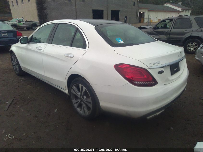 2020 MERCEDES-BENZ C-CLASS C 300 VIN: W1KWF8EB0LR600444