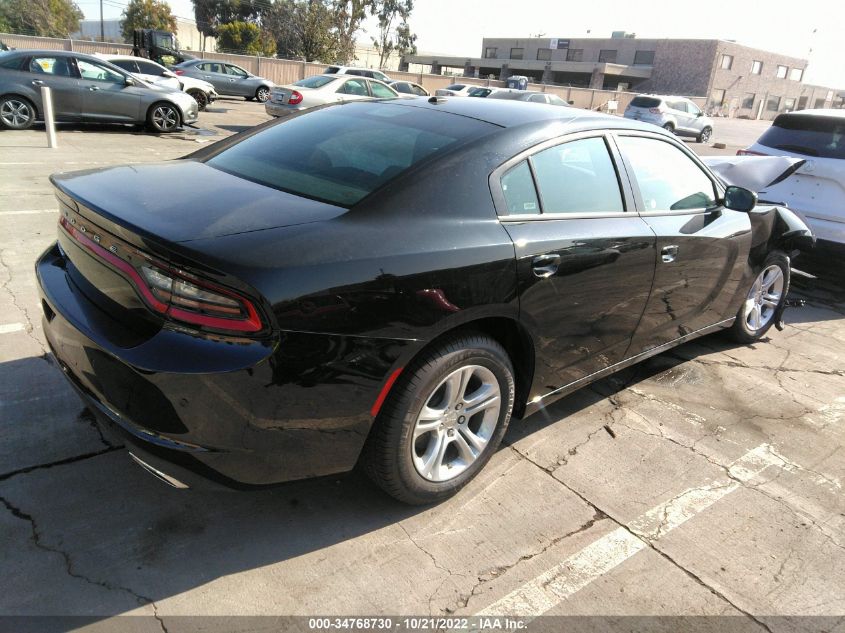 2022 DODGE CHARGER SXT VIN: 2C3CDXBG2NH152485
