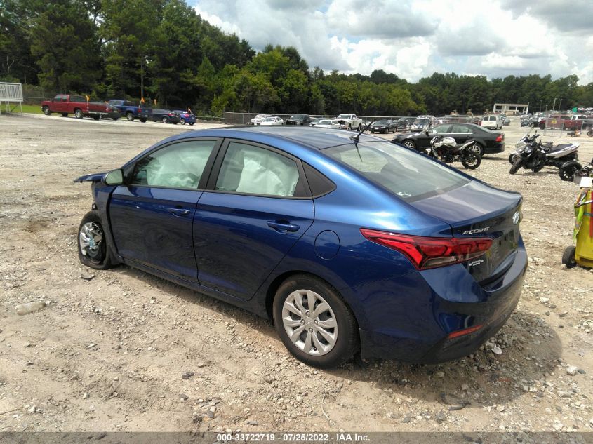 2021 HYUNDAI ACCENT SE VIN: 3KPC24A67ME136642