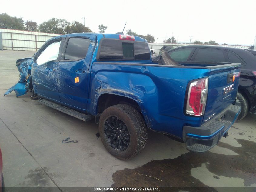 2022 GMC CANYON 2WD ELEVATION VIN: 1GTG5CEN3N1115652