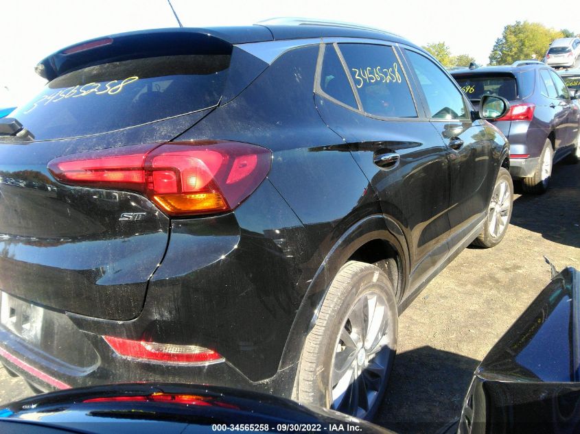 2021 BUICK ENCORE GX SELECT VIN: KL4MMDS2XMB057001