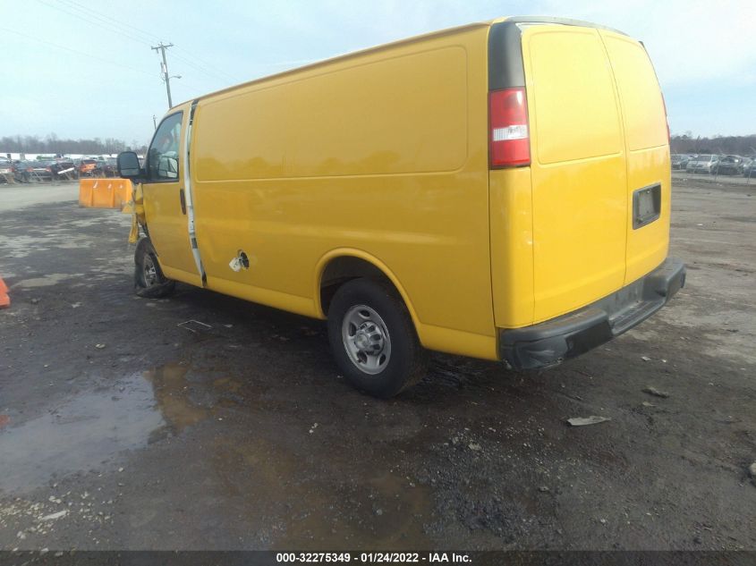2021 CHEVROLET EXPRESS CARGO VAN VIN: 1GCWGAF73M1168862