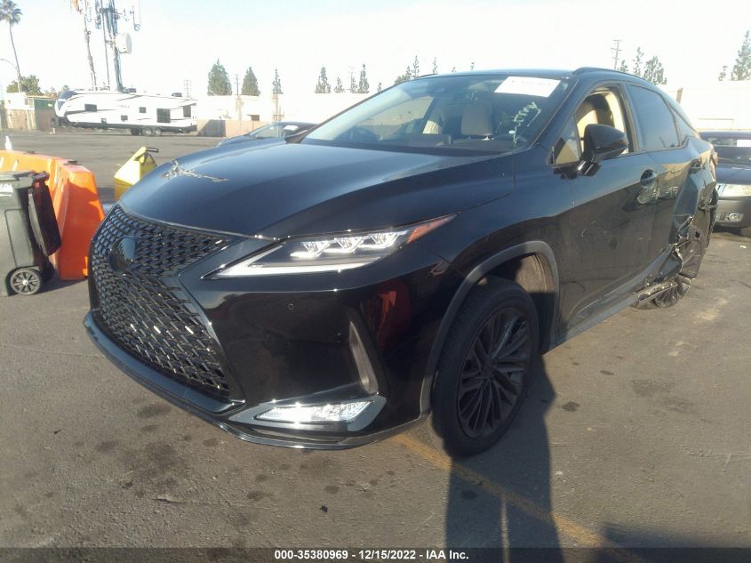 2020 LEXUS RX RX 350 VIN: 2T2JZMAA8LC165793