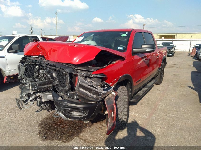 2021 RAM 1500 REBEL VIN: 1C6SRFLT5MN617353