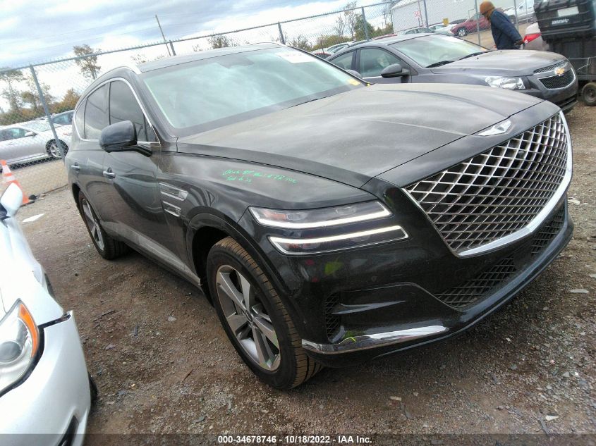 2021 GENESIS GV80 VIN: KMUHCESC8MU049103